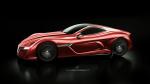 Alfa Romeo 12C GTS concept by Ugur Sahin 2012 года